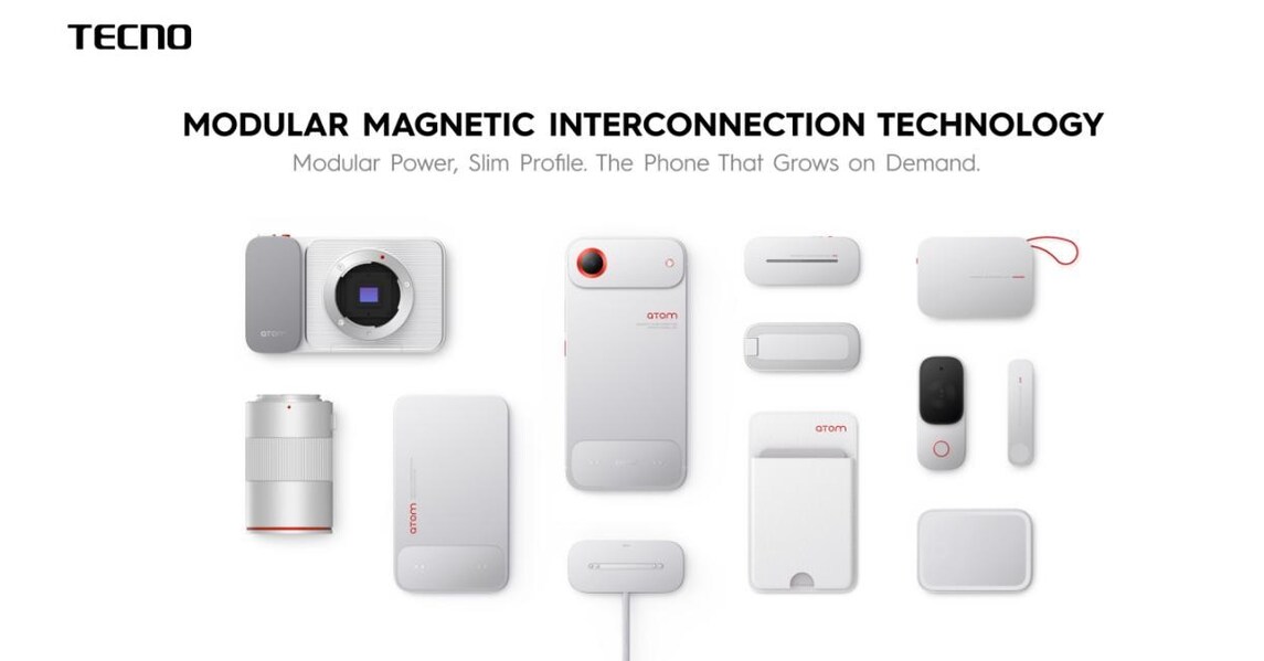 TECNO's Modular Magnetic Tech: Customize Your Smartphone Future